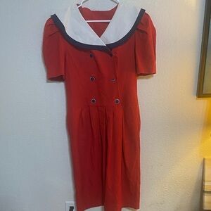 80’s Sailor Dress (handmade)